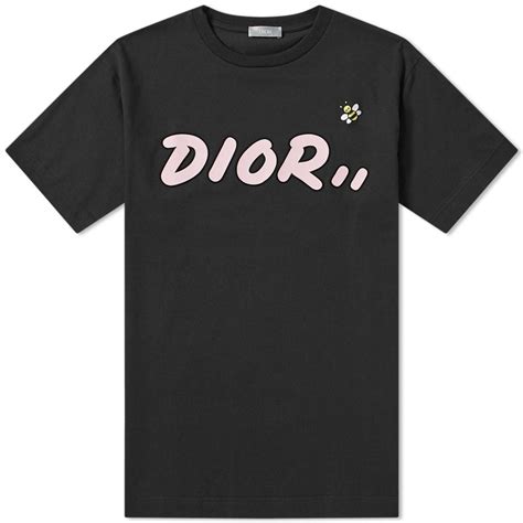 dior bee t shirt|dior black t shirt.